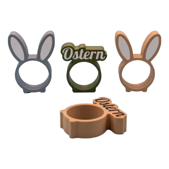 Anillos Servilleteros De Pascua (pack 4 Un)