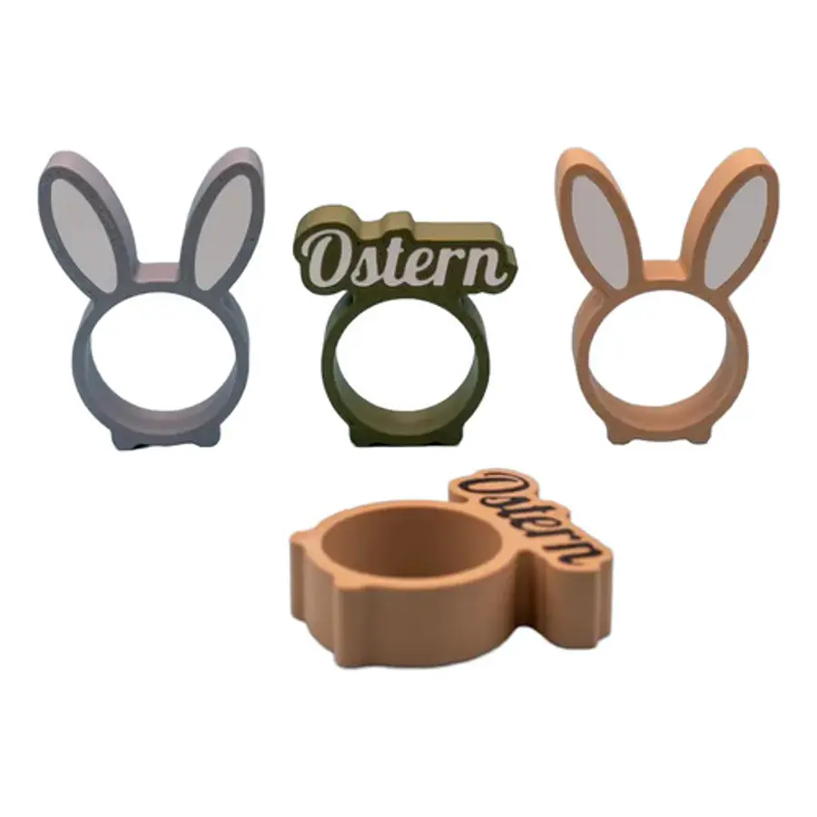 Anillos Servilleteros De Pascua (pack 4 Un)