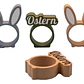Anillos Servilleteros De Pascua (pack 4 Un) - Miniatura 1