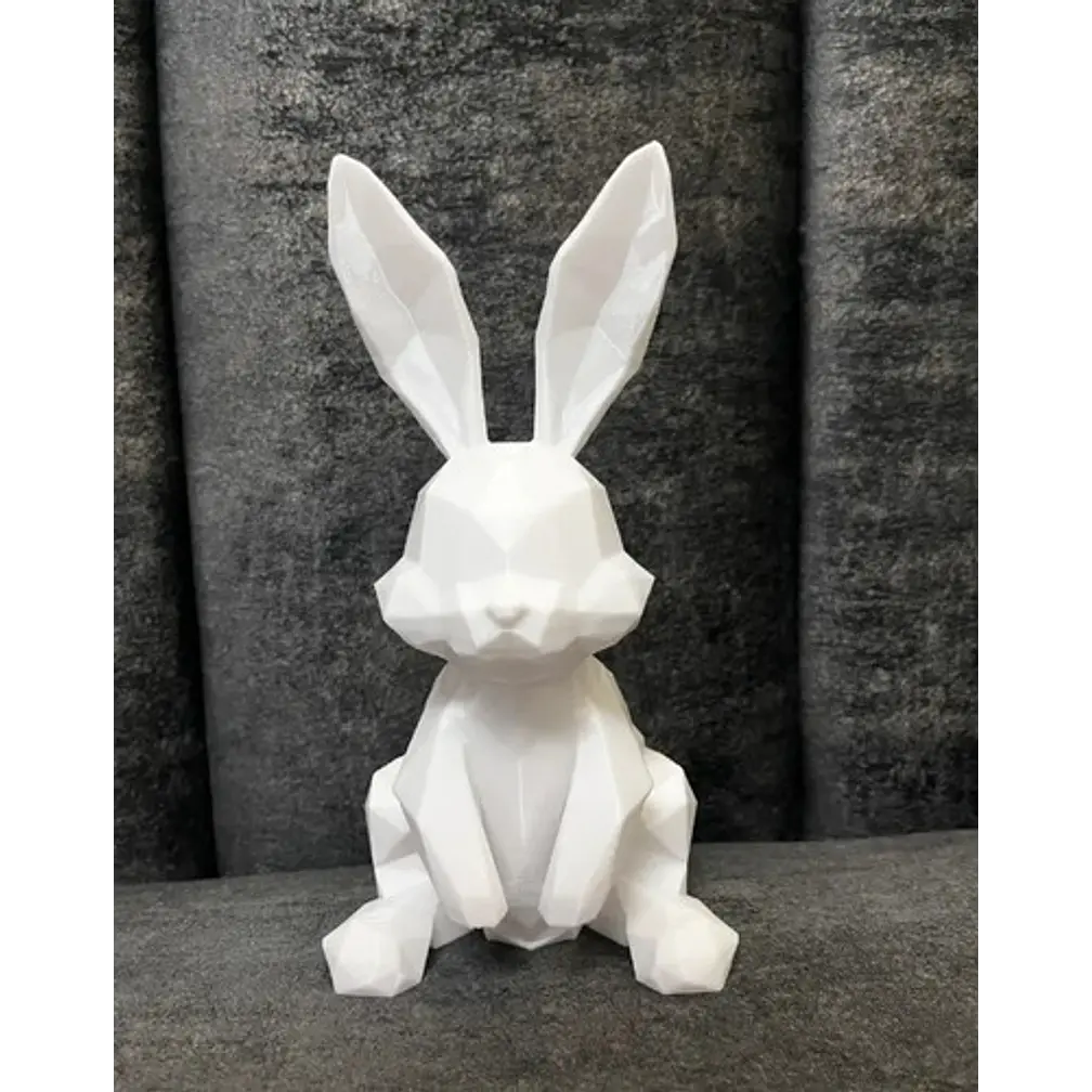 Figura - Conejo De Pascua Polígono 3