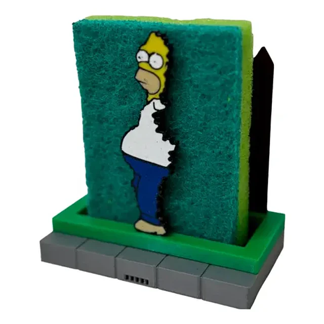 Soporte Para Esponjas De Homero Simpson