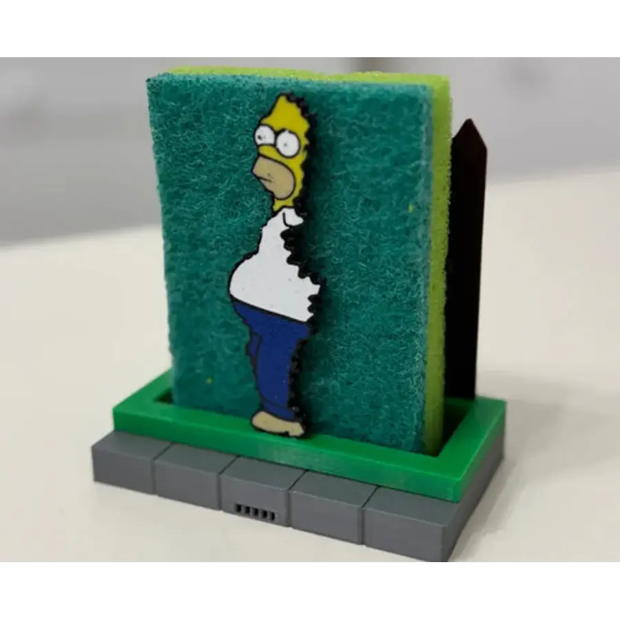 Soporte Para Esponjas De Homero Simpson