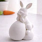 Figura Decorativa De Conejito En Huevo - Miniatura 4