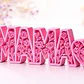 Figura Decorativa Expositor Mama Para El Día De La Madre - Miniatura 1