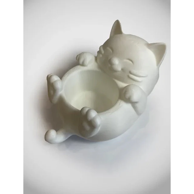 Escultura Cuenco Felino Decorativo