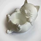 Escultura Cuenco Felino Decorativo - Miniatura 2