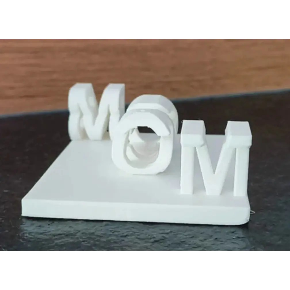 Figura Decorativa Texto Flipa Best Mamá 1