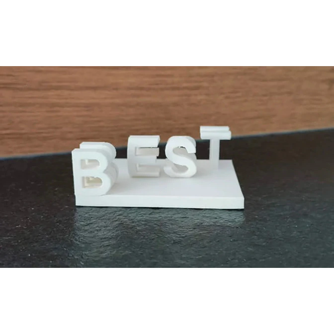 Figura Decorativa Texto Flipa Best Mamá 2
