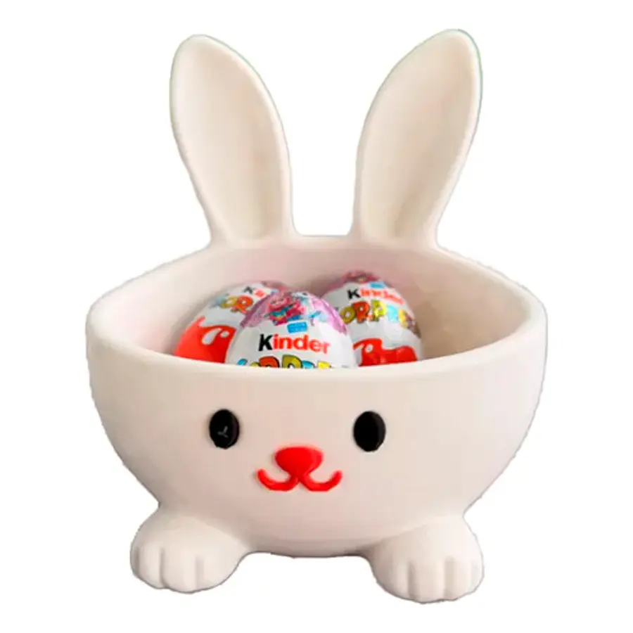 Tazón Cuenco De Huevos De Conejito