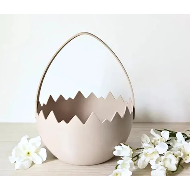Canasta De Huevos De Pascua