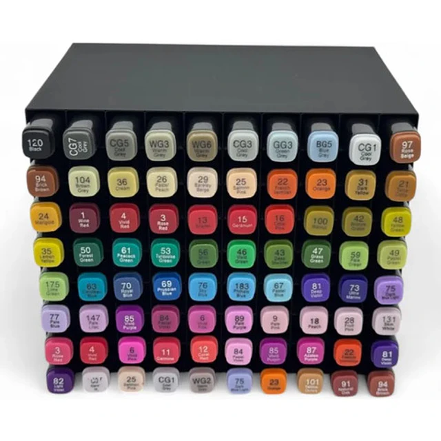 Organizador De Rotuladores Touch Marker 80 Ranuras
