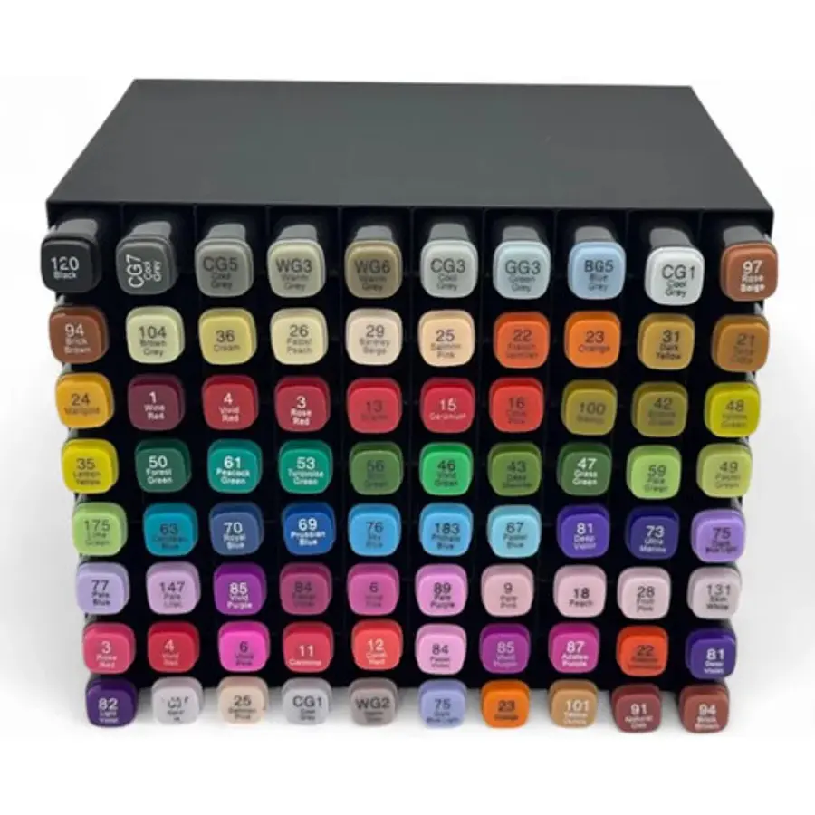 Organizador De Rotuladores Touch Marker 80 Ranuras