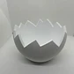 Figura Decorativa De Cuenco Huevero Con Tapa - Miniatura 2