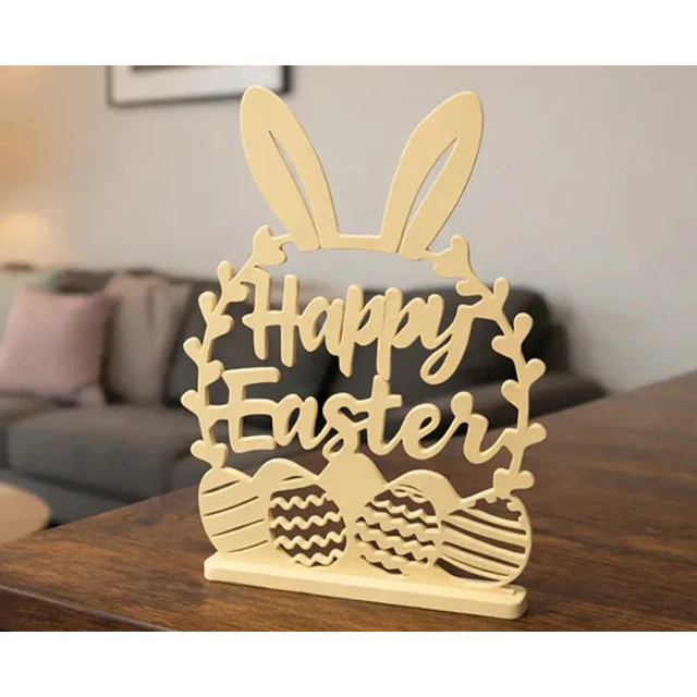 Decoración De Cesta De Feliz Pascua