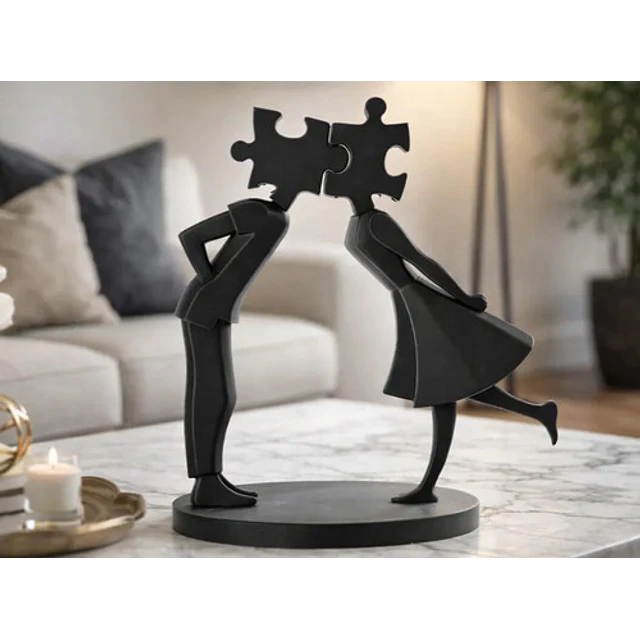 Escultura- Almas De Rompecabeza