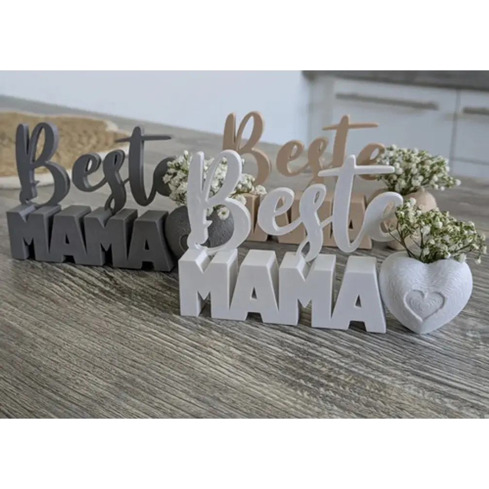 Figura Decorativa Jarrón Con Forma De Corazón Para Mamá 1
