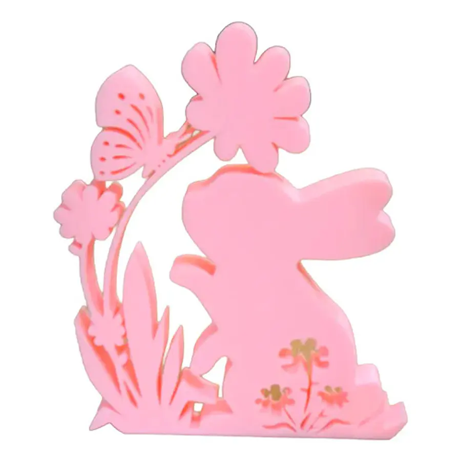 Decoración De Conejo De Pascua