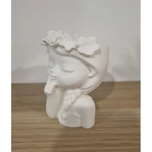 Figura Decorativa Niña De Las Flores