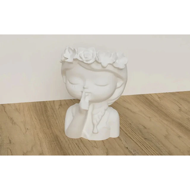 Figura Decorativa Niña De Las Flores