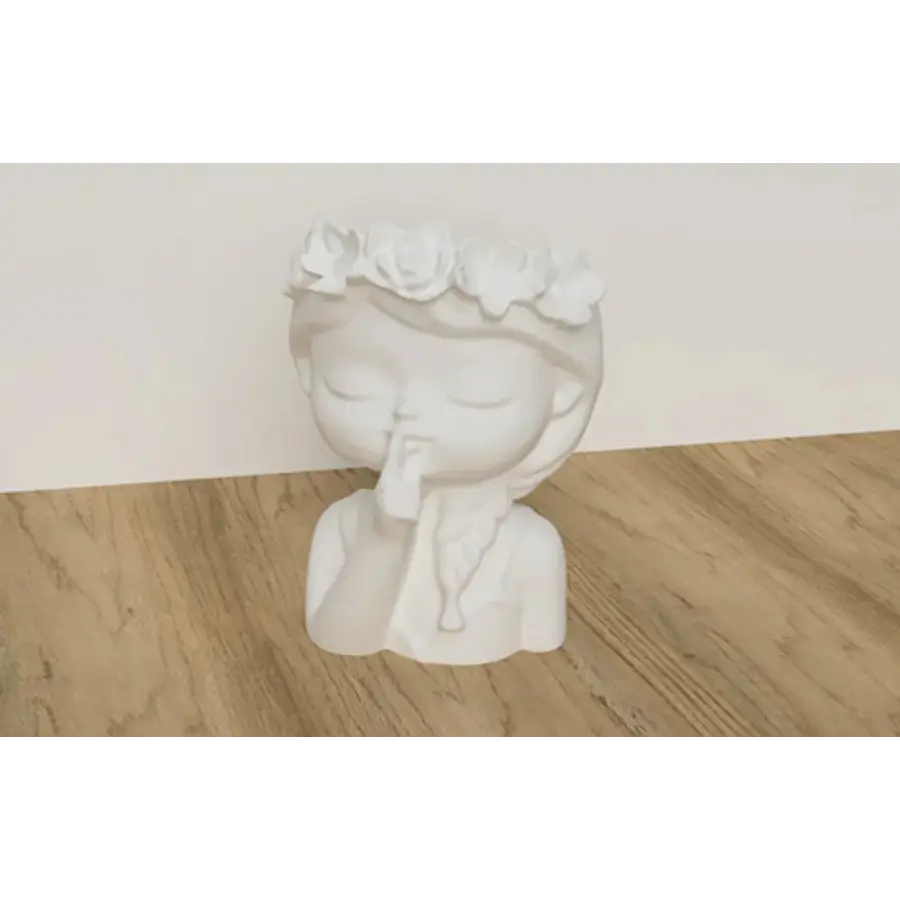 Figura Decorativa Niña De Las Flores
