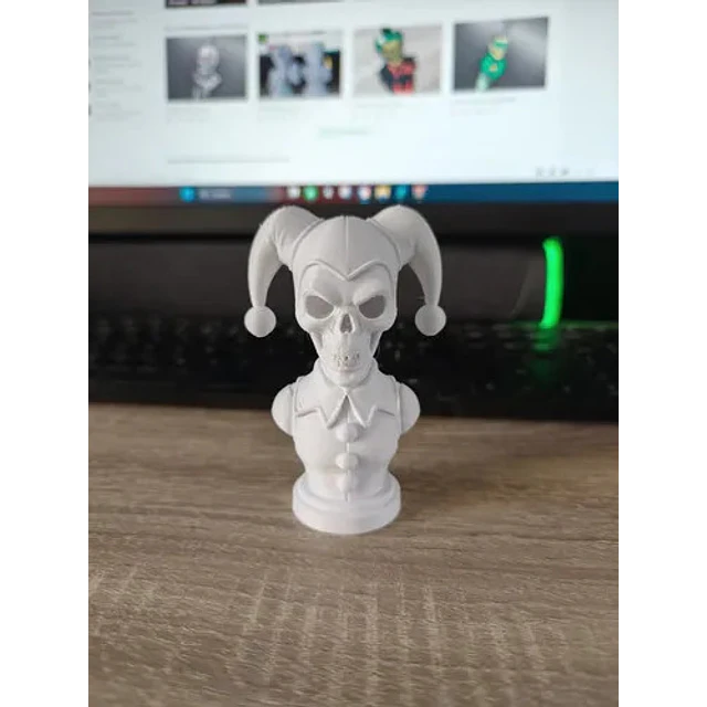 Villanos Dc - Harley Quinn Calavera