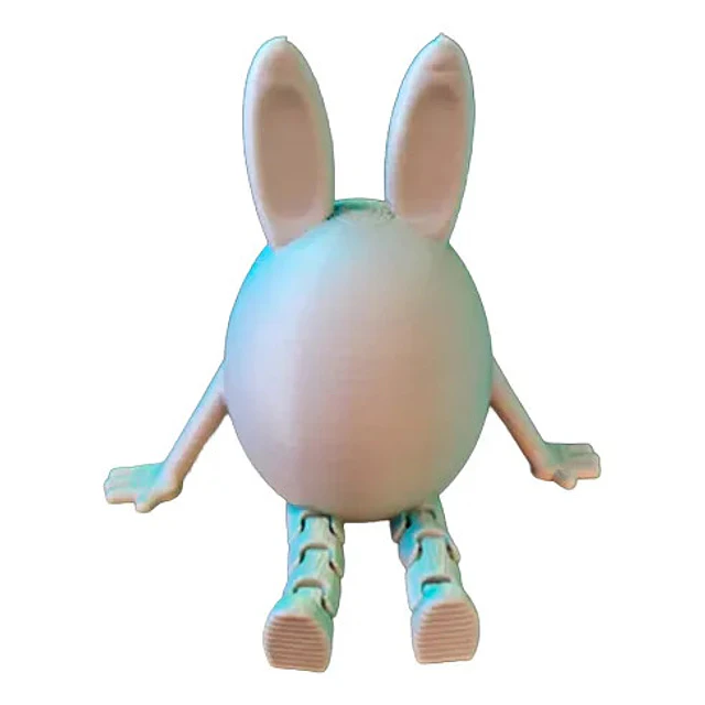 Figura Decorativa Amiguito De Huevo De Pascua Flexible