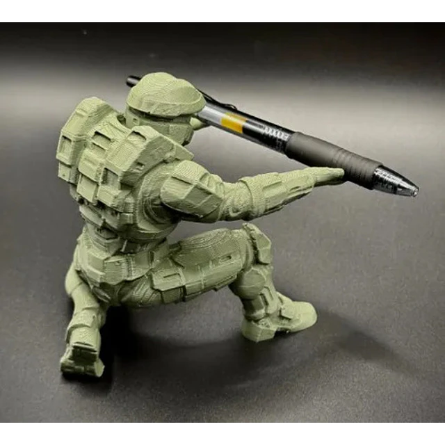 Figura Decorativa Soporte Para Bolígrafos De Halo Master Chi