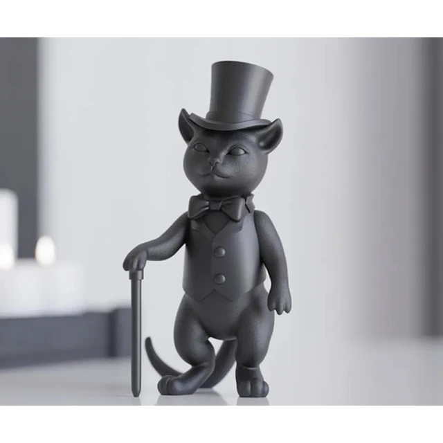 Escultura Gato Elegante