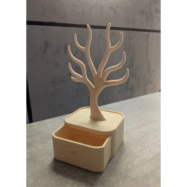 Caja Para Joyas Con Forma De Árbol