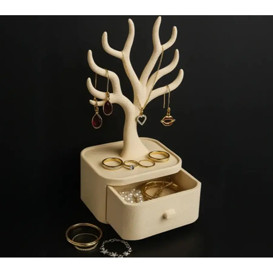 Caja Para Joyas Con Forma De Árbol