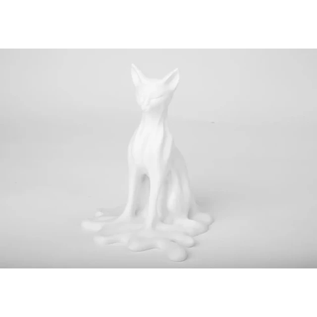 Escultura Gato Surrealista Derritiéndose