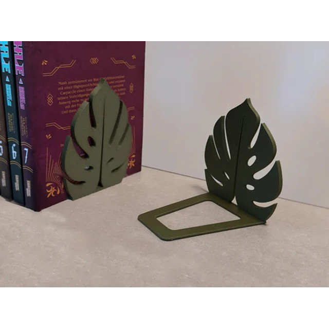 Sujetalibros- Hoja De Naturaleza