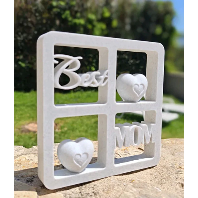 Figura Decorativa Soporte Para Ventana Con Jarrones - La Mej