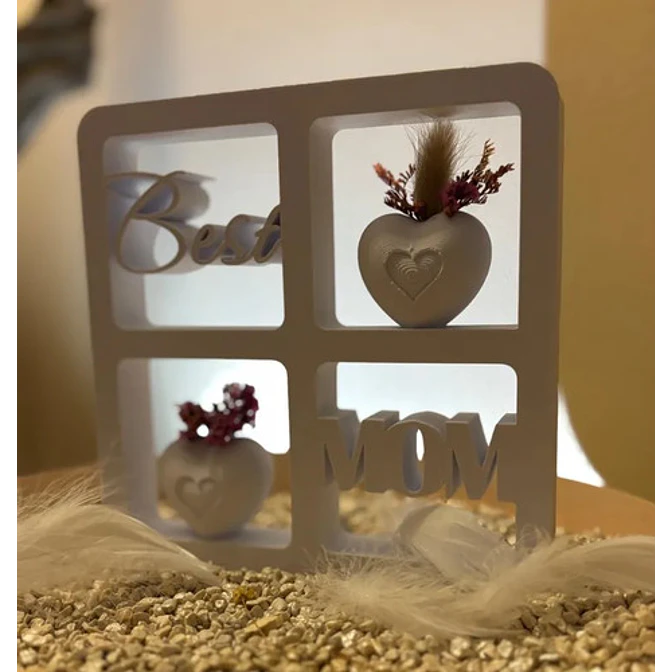 Figura Decorativa Soporte Para Ventana Con Jarrones - La Mej 3