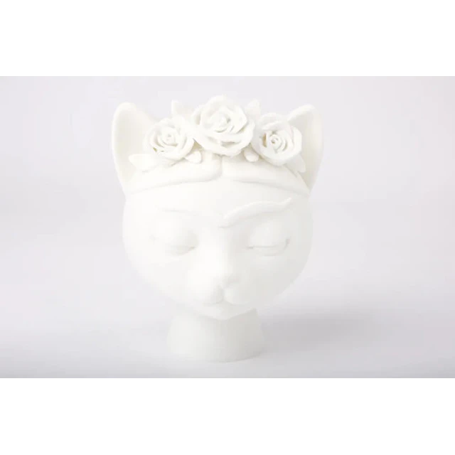 Escultura Frida Khalo De Gato