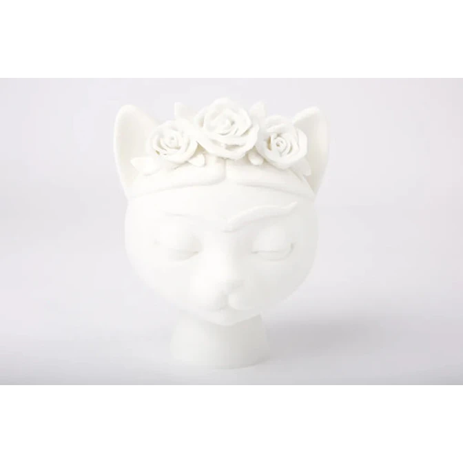 Escultura Frida Khalo De Gato 2