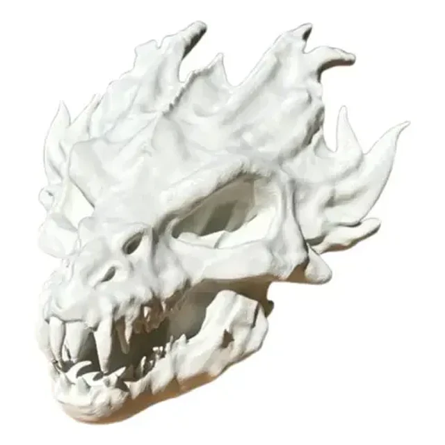 Figura De Cabeza De Dragón - Halloween