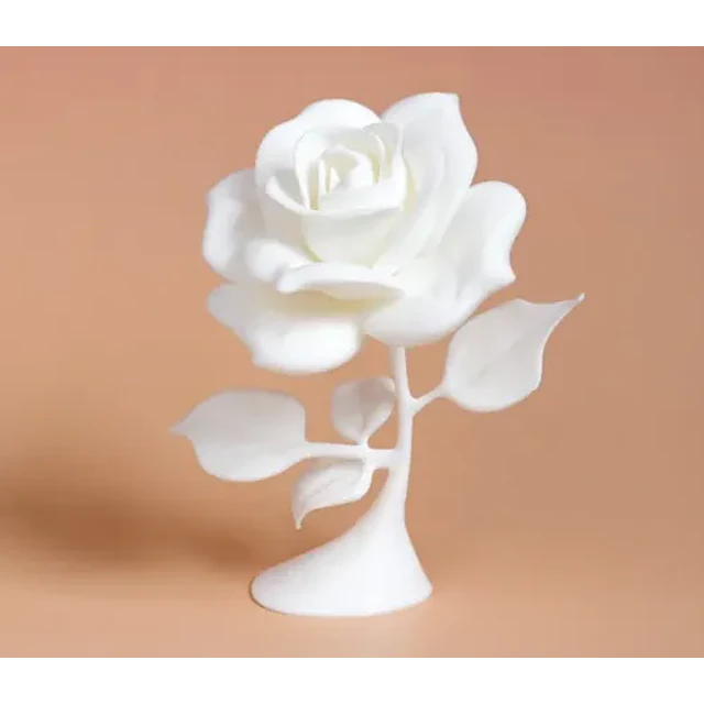 Figura Decorativa Rosa Para Regalo