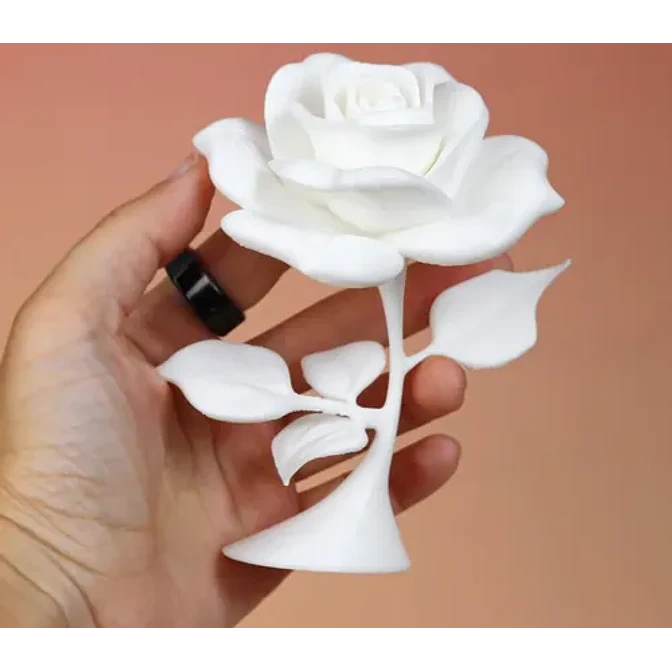 Figura Decorativa Rosa Para Regalo 3