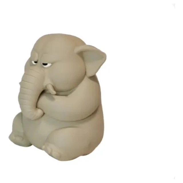 Figura Decorativa- Elefante Gruñón