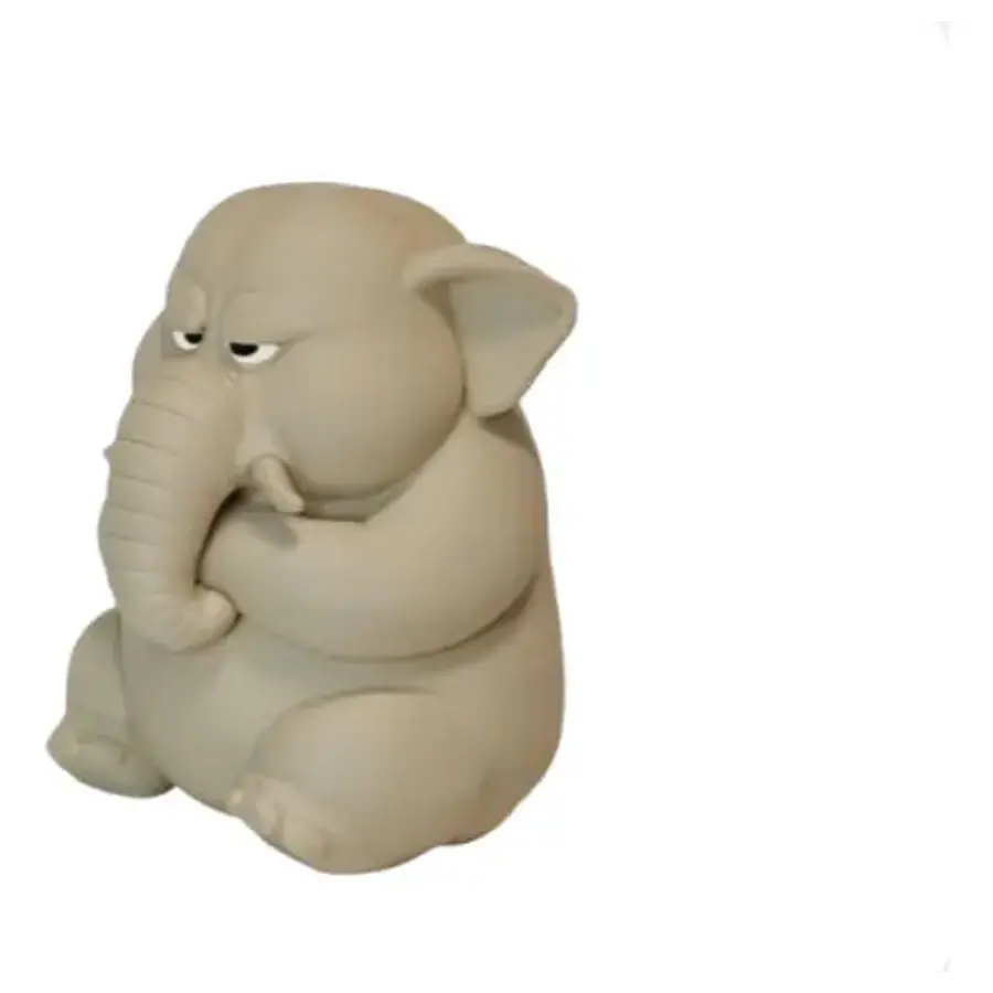 Figura Decorativa- Elefante Gruñón