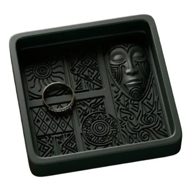 Bandeja Decorativa- Diseño Azteca