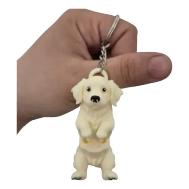 Llavero De Golden Retriever