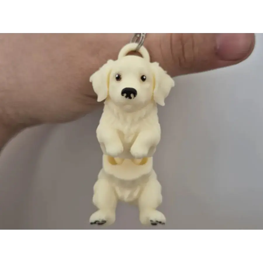 Llavero De Golden Retriever