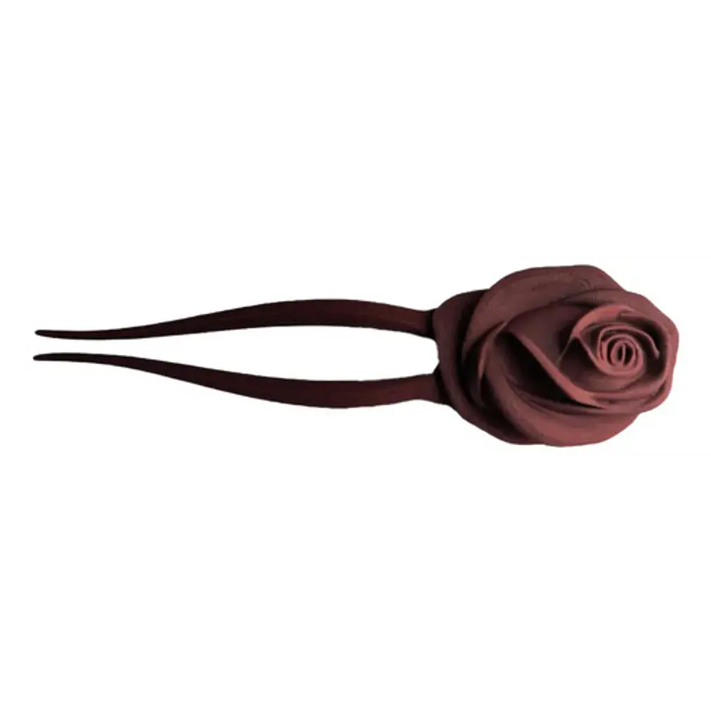 Horquilla De Rosa | Adorno Para El Cabello Elegante 1