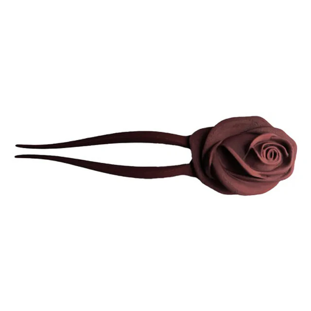 Horquilla De Rosa | Adorno Para El Cabello Elegante