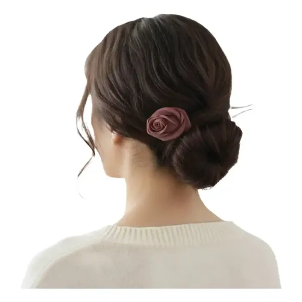Horquilla De Rosa | Adorno Para El Cabello Elegante 2