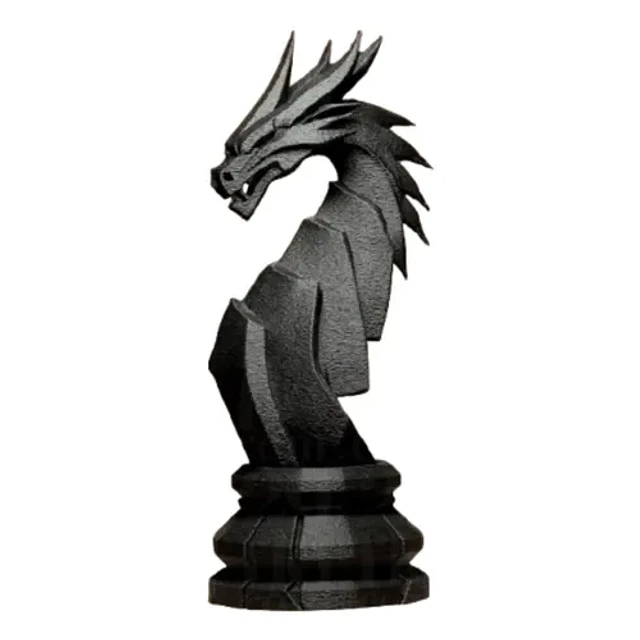 Figura Decorativa-  Dragon Estilizado