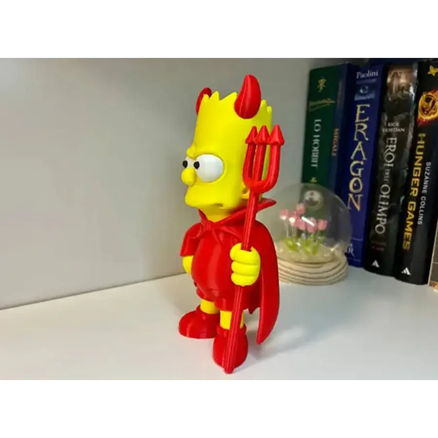 Figura Decorativa- Bart Simpson Diablo