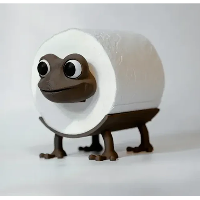 Porta Rollo - Papel Higiénico Ranita